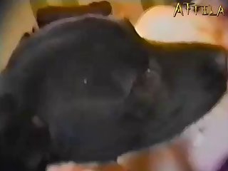 Anett Aka Leslie Orlando With Dog