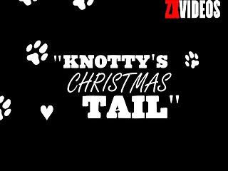 Zooskool Knotty Christmas Tail