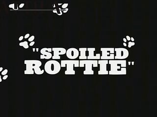 Zooskool Amateur Spoiled Rottie