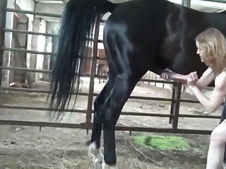 Nadya And Katya Have Active Sex With Stallion 2