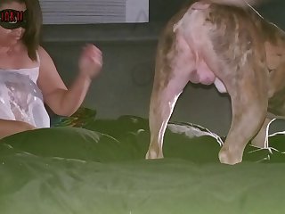 Girlfriend Then Opened The Door And A Large