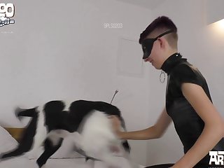 Dog Yelped As The Last Of His Cum Shot Onto Mom's